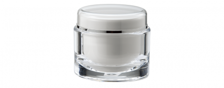 Acrylic Round Cream Jar 200ml - D-200 Waltz